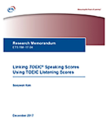 en savoir plus sur le lien entre les scores d’expression orale du TOEIC et les scores d’écoute du TOEIC