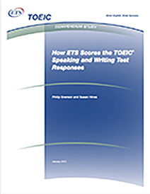 en savoir plus sur la façon dont l’ETS évalue les réponses aux tests d’expression orale et écrite du TOEIC