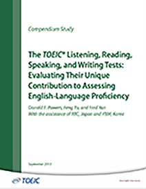 ead plus d’informations sur les tests d’écoute, lecture, expression orale et écriture du TOEIC : évaluer leur contribution unique à l’évaluation de la maîtrise de l’anglais