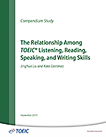 en savoir plus sur la relation entre les compétences d’écoute, de lecture, d’expression orale et d’écriture du TOEIC