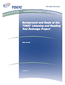 Contexte et objectifs du projet de refonte du test d’écoute et de lecture du TOEIC®